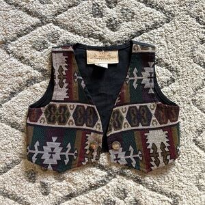 Vintage Southwest style vest